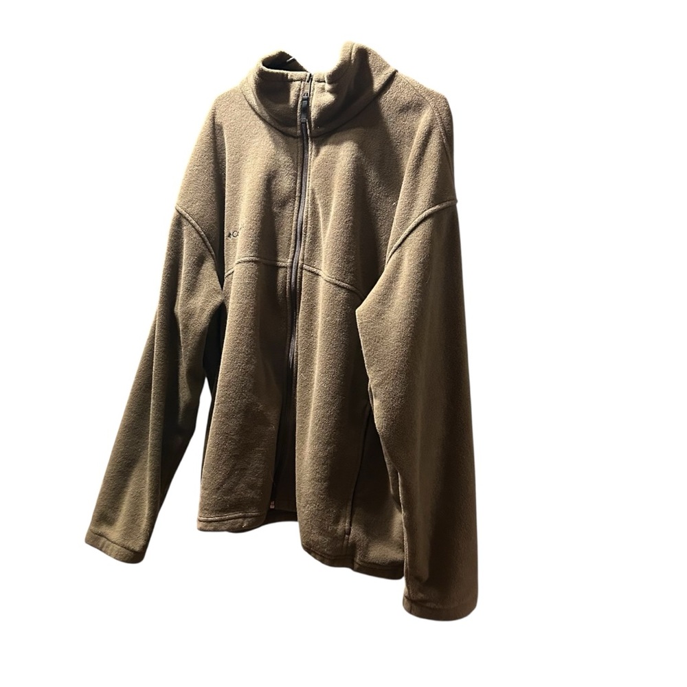 Columbia Taupe Fleece Jacket